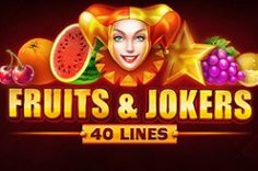 Играть в Fruits and Jokers: 40 lines